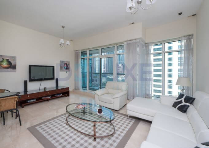 Trident Bayside - Living Area - Dubai Holiday Homes